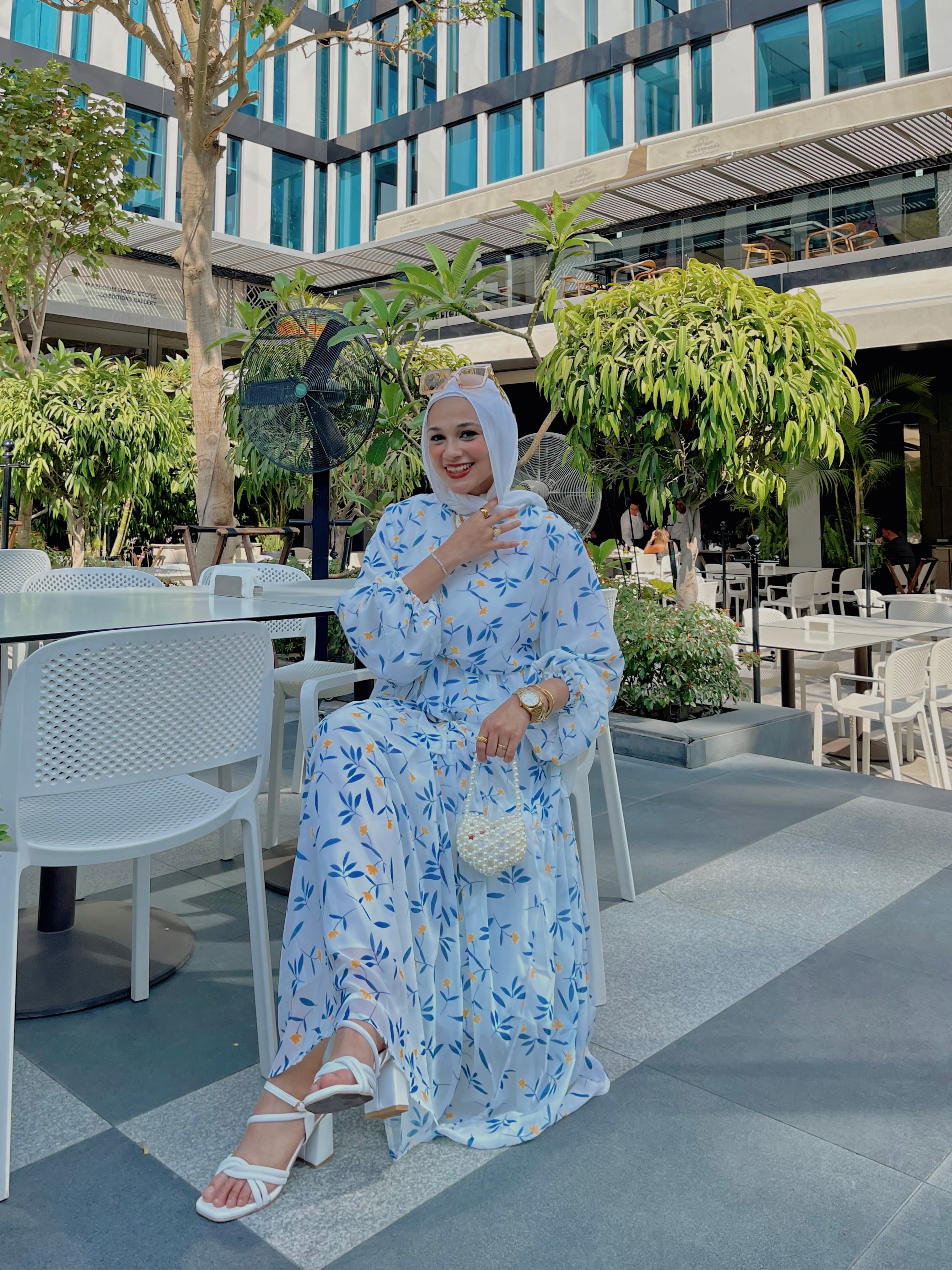 Blue Whisper Dress