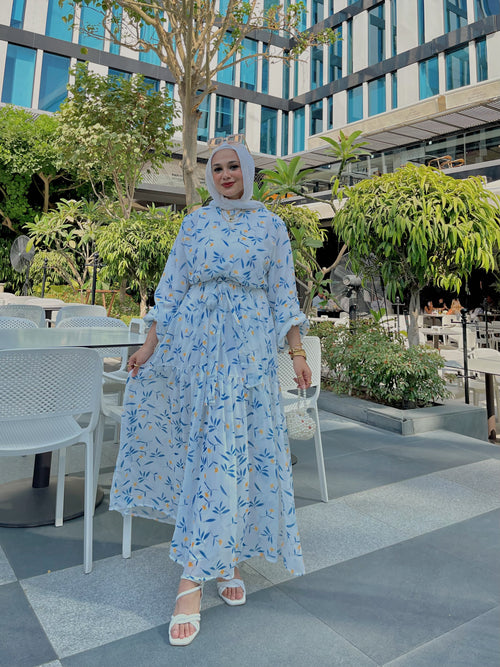 Blue Whisper Dress