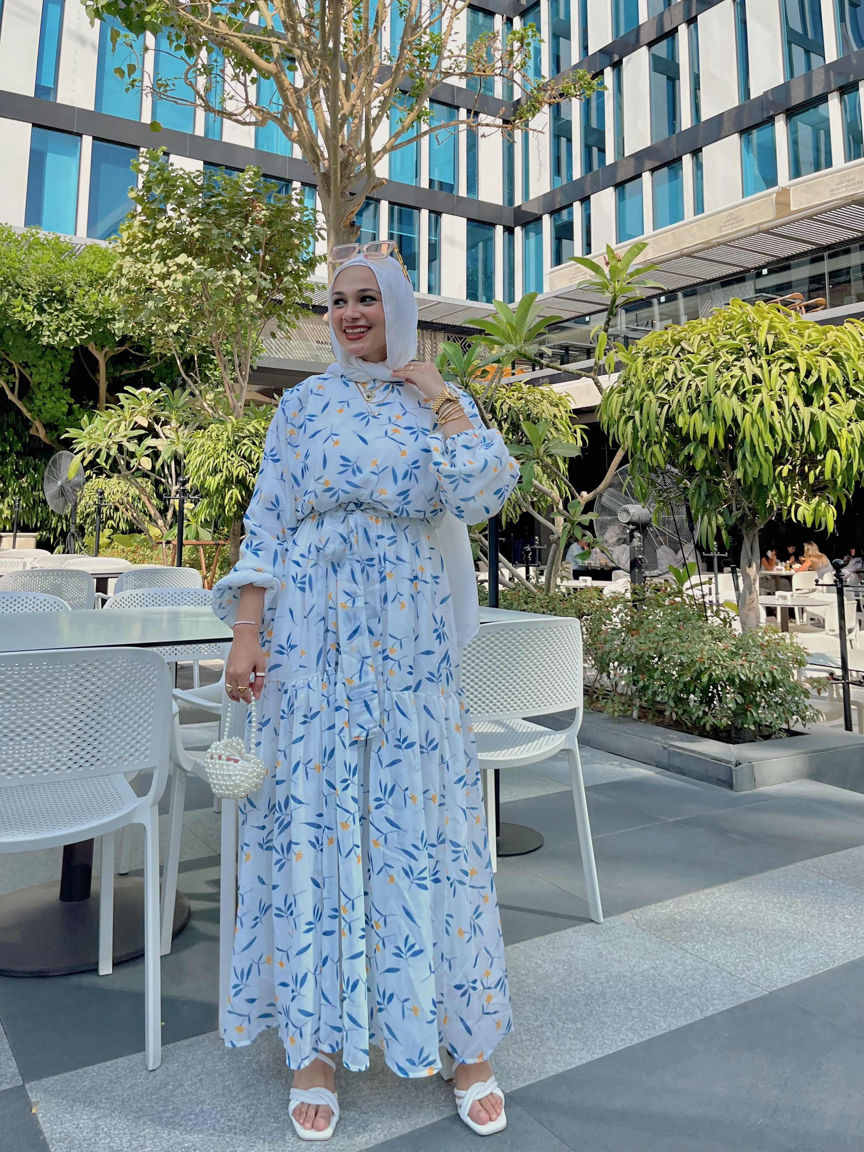 Blue Whisper Dress