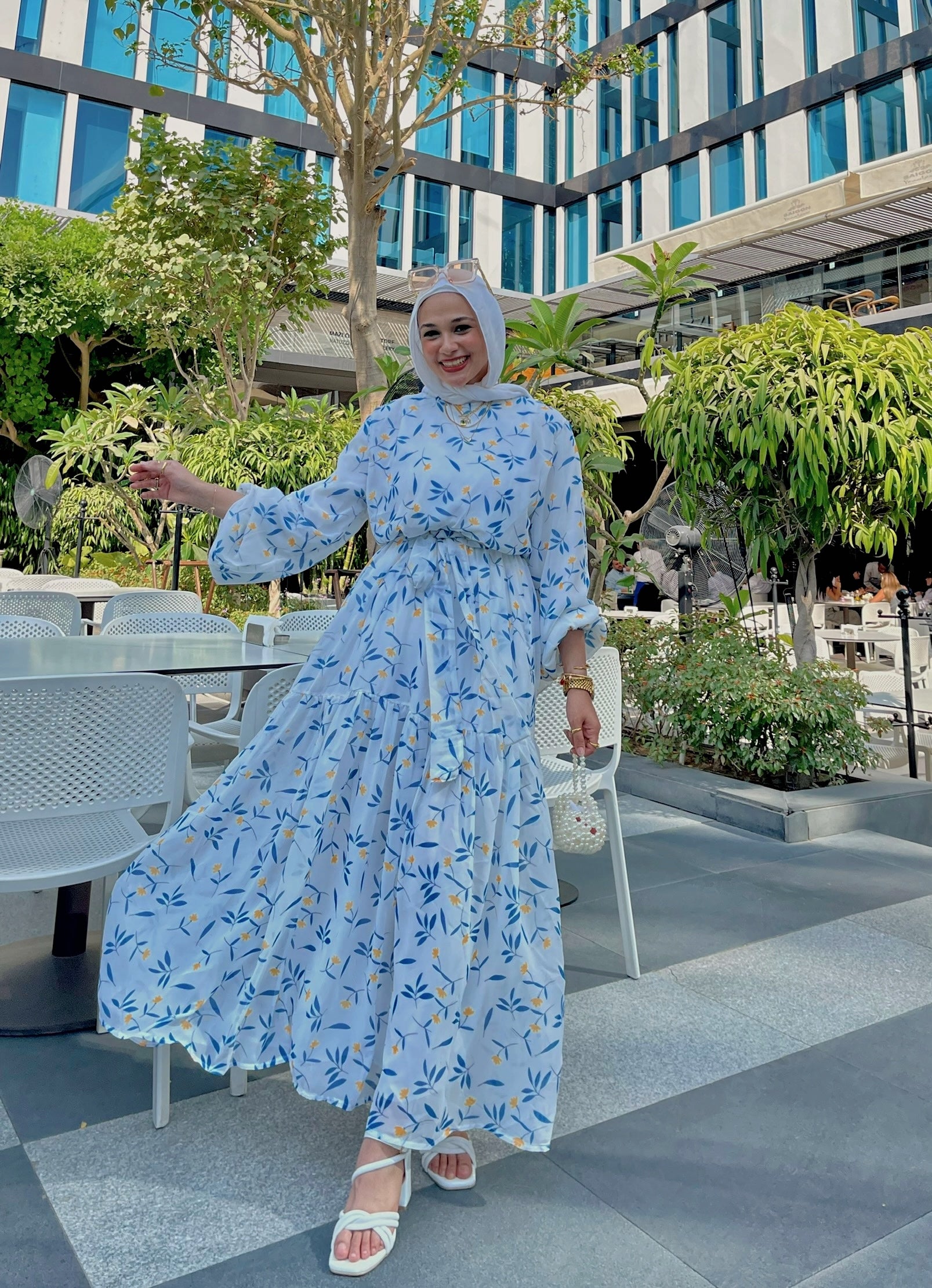 Blue Whisper Dress